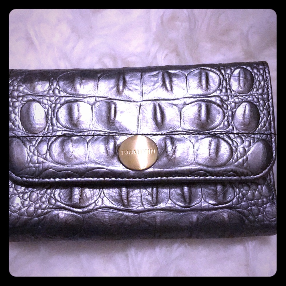 Silver Brahmin wallet